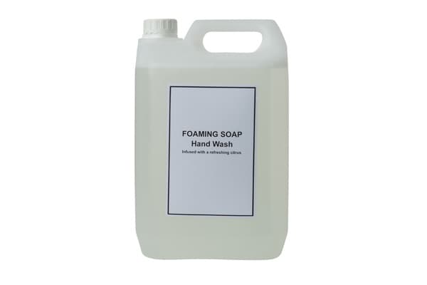 5 Litre Clear Foaming Citrus Bacteriacidal Liquid Soap