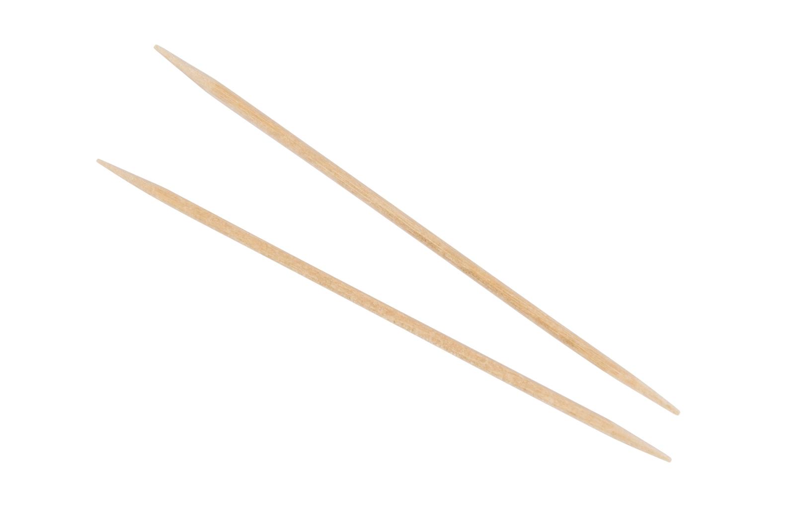 80mm (8cm) Double Pointed Toothpicks Unwrapped