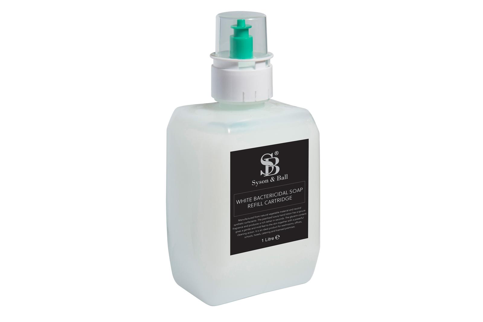 1 Litre White Pearl Bacteriacidal Handsoap