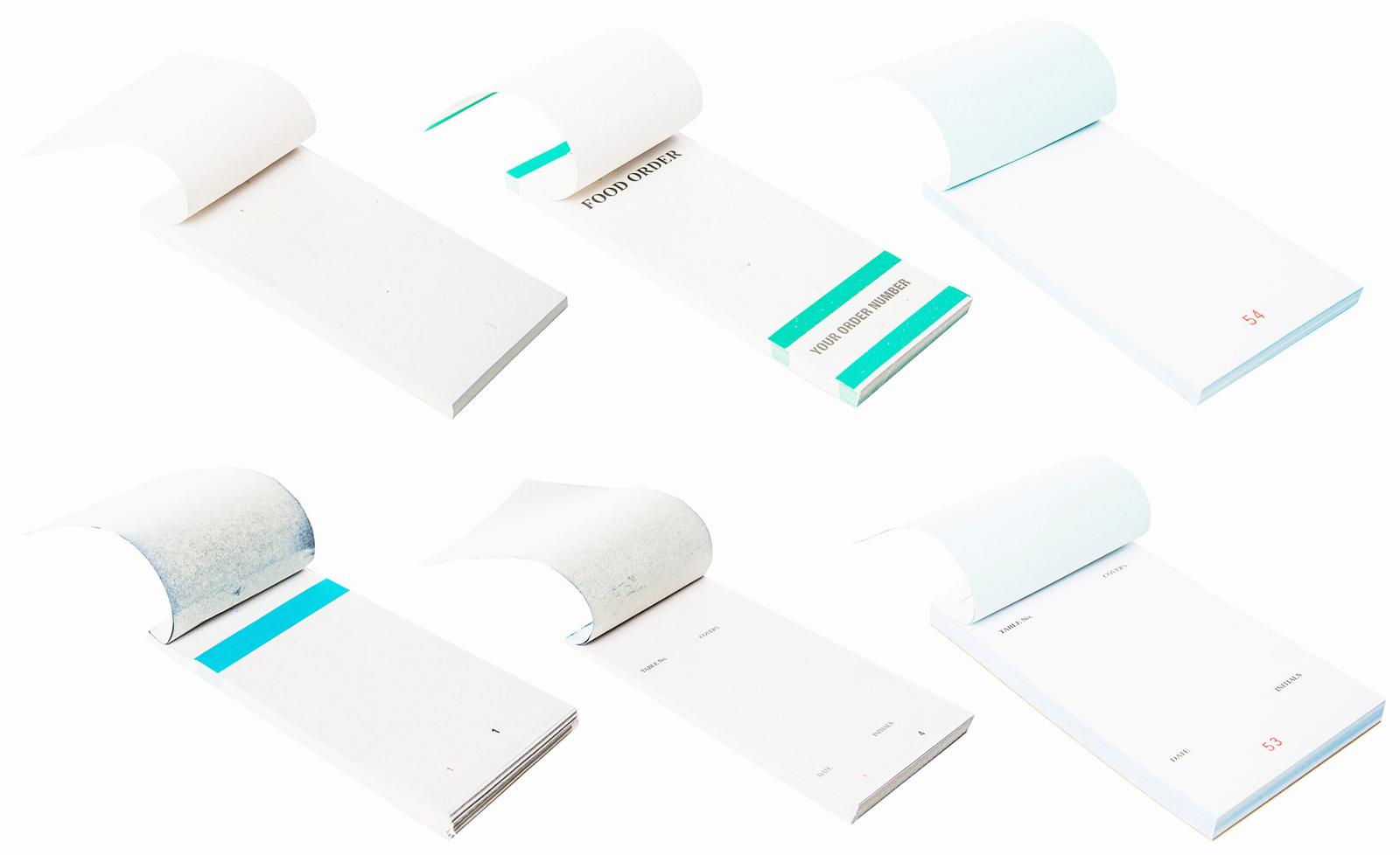 1ply Single Page Restaurant Pads