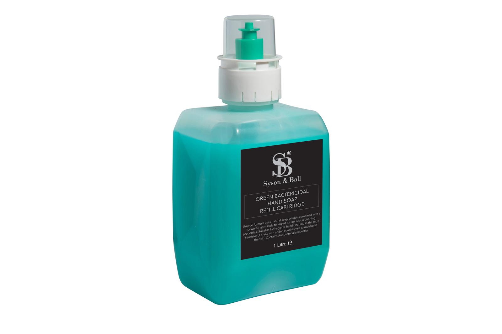 1 Litre Green Bacteriacidal Hand Soap