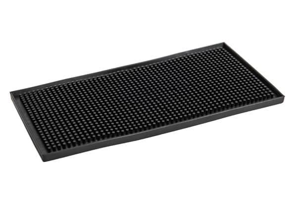 12 x 6Inch - Black Cocktail / Shaker Mat