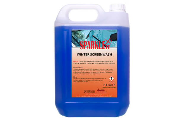 Sparkleit Winter Concentrated Screenwash 5L - Anti-Freeze Windscreen Washer Fluid, Removes Road Grime, Salt & Dirt, Suitable for Cars, Vans & Commercial Vehicles