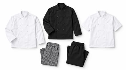 Chef Jackets, Trousers & Hats