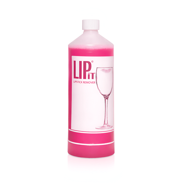 RightBuy - Lipit Lipstick Remover 1L - Powerful Formula For Removing Lipstick & Residue From Glassware Fast-Acting, Safe & Effective Cleaning Solution - Perfect for Bars & Restaurants